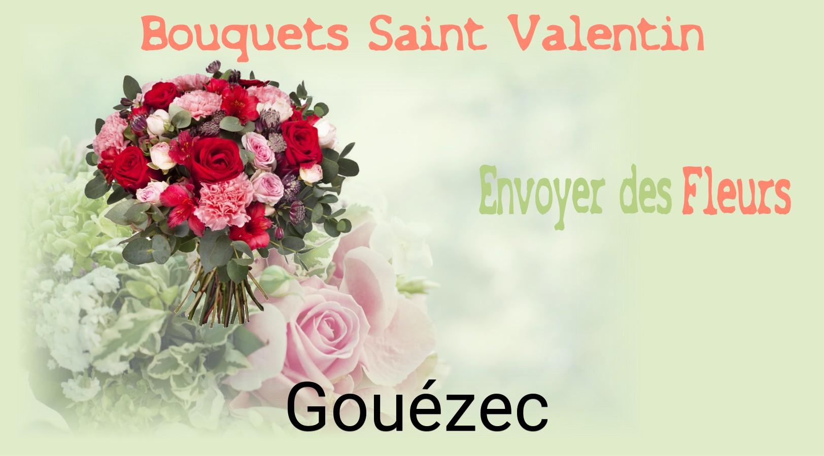 Roses de Saint-Valentin livrées à Gouézec